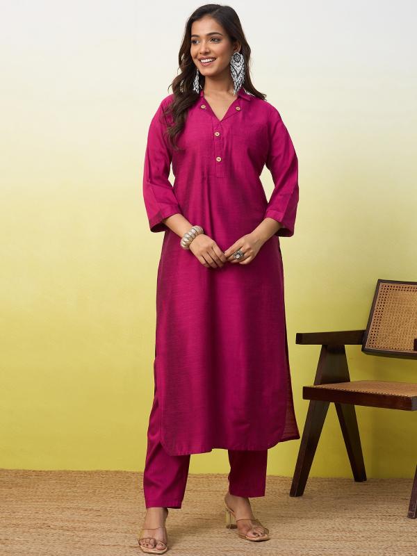 VP 9985 P Women’s South Cotton Kurta Pant Set | 2pcs Kurta Set